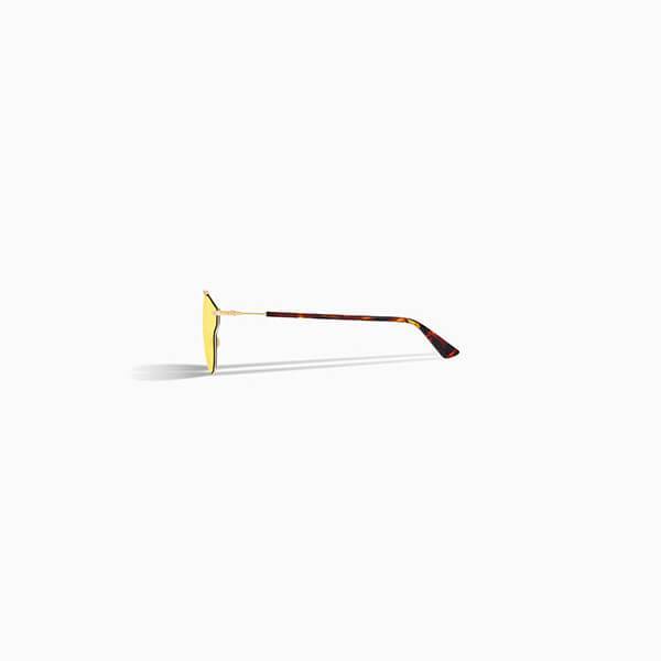 D&L So Real Pop Sunglasses Yellow