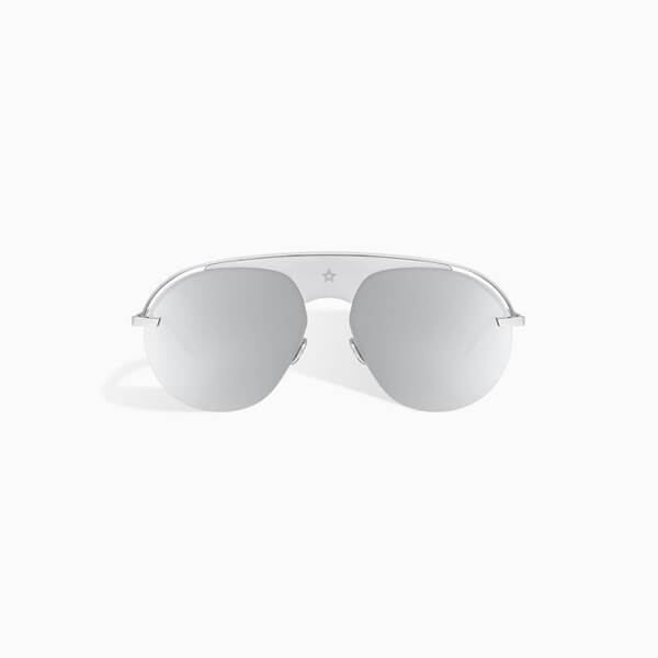 D&L So Real Pop Sunglasses White
