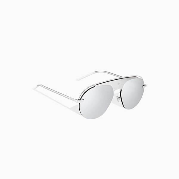 D&L So Real Pop Sunglasses White